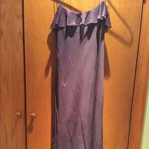 Maroon sparkle dress